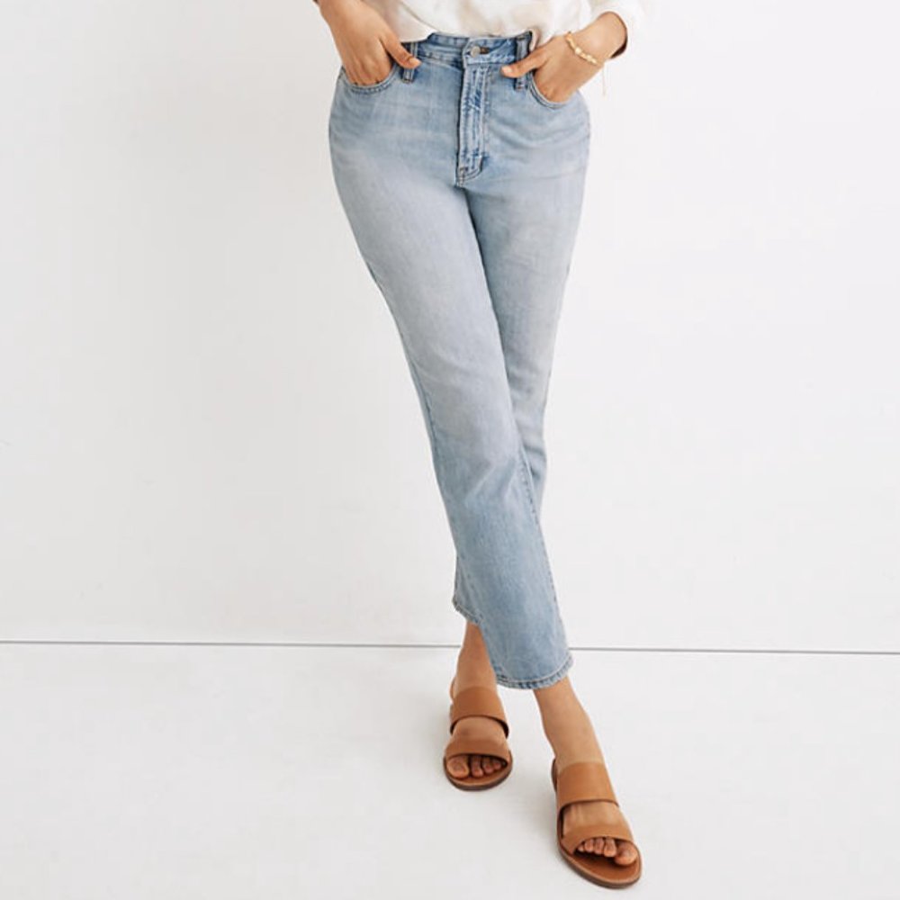 Madewell Curvy Perfect Vintage Jean in Fitzgerald Wash 26